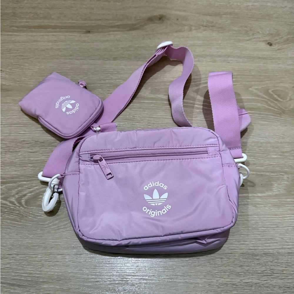 Adidas Originals Light Purple Crossbody Bag